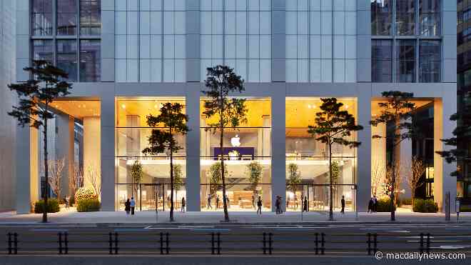 Apple Myeongdong opens in South Korea on April 9th