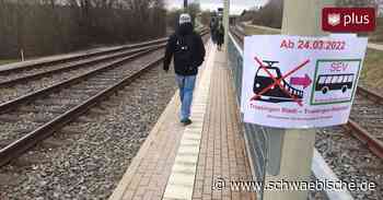 Trossingen: Bahnfaherende sind von Bauarbeiten genervt - Schwäbische