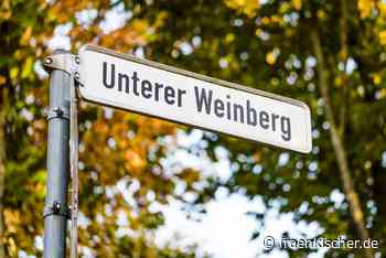 Ansbach - Sperrung des Unteren Weinbergs wegen der Erneuerung von Wasser- und Gasleitungen - fränkischer.de