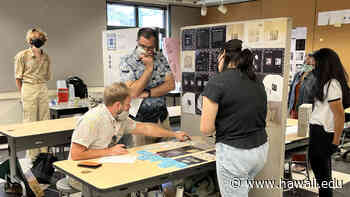 Design, construction of breeze blocks focus of architecture student open house | University of Hawaiʻi System News - University of Hawaii