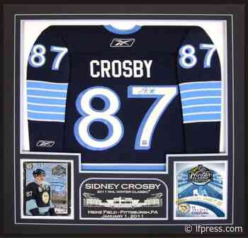 Signed Sidney Crosby hockey jersey stolen in Chatham break-in - The London Free Press