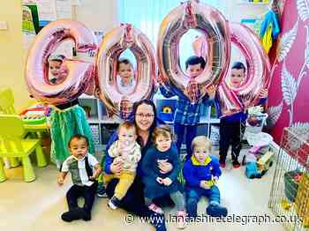 Baxenden childminder, Laura Isherwood, praised by Ofsted