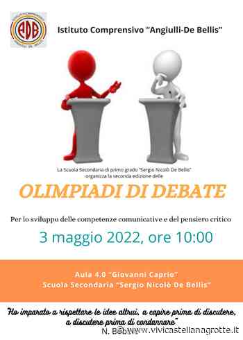 Scuola Secondaria di I grado ''De Bellis'' - Verso le Olimpiadi di Debate - ViviCastellanaGrotte
