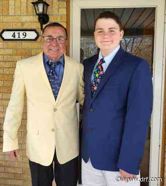 Proud papa McBride instilling racetracker values in adopted son - Daily Racing Form