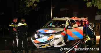 Foutje van jonge agenten: achtervolging zonder toestemming eindigt met crash tegen boom - De Gelderlander