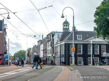 Boom omgevallen op Middenweg, beschadigt auto en tramleiding - Parool.nl