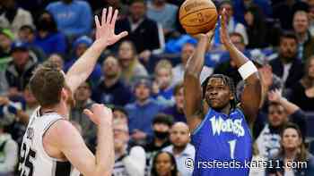 Edwards scores 49 as Timberwolves hold off Spurs, 127-121