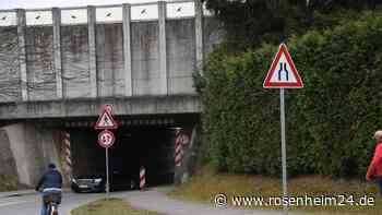 Für mehr Sicherheit: Bahnunterführung in Raubling soll in die Breite wachsen