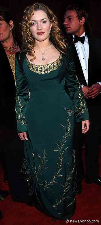Kate Winslet Recalls Her First Big Red Carpet - Yahoo News
