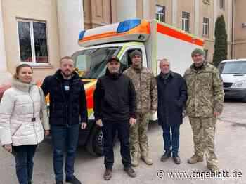 Rettungswagen aus dem Landkreis Stade erreicht die Ukraine - Landkreis Stade - Tageblatt-online