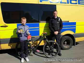 Stolen bike seized in police raid returned to true owner - St Helens Star
