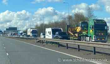 Lanes closed and delays on M6 due to emergency inspection of Thelwall Viaduct - St Helens Star