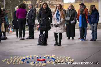 Ukrainian at Edinburgh vigil urges people to remember conflict - St Helens Star