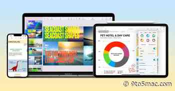 Apple releases feature updates to Pages, Keynote, and Numbers with productivity improvements and more