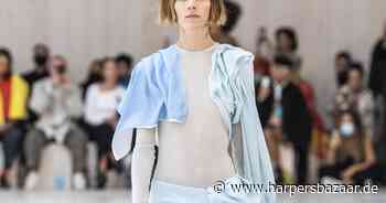 Mode-Trend 2022: So wird Hellblau als Trendfarbe im Frühling getragen - Harper's BAZAAR