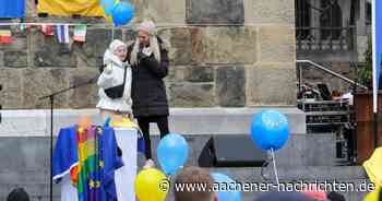 Von Aachen in die Welt: Marlaines Ukraine-Song vom Katschhof erreicht Millionen Menschen