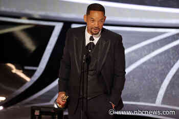 Academy bans Will Smith from Oscars ceremony for 10 years over Chris Rock slap