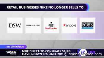 Nike’s direct-to-consumer strategy is ‘scary’ for small footwear businesses, Exclucity owner says - Yahoo Finance