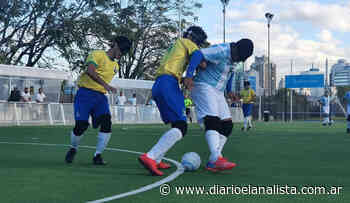 Al final, Jordiel anotó el gol, venciendo a Argentina en Buenos Aires en un partido de fútbol de cinco hombres en Brasil. - Diario el Analísta