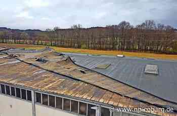 Stockheim - Wind deckt Lagerhalle ab - Neue Presse Coburg