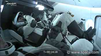 Private Ax-1 astronauts on SpaceX capsule to mint NFT artwork in space