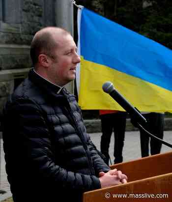 Holyoke stands with Ukraine at flag raising; medical supplies needed for war-torn nation - MassLive.com