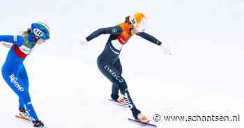 Balen en stralen op eerste dag WK Shorttrack - Schaatsen.nl