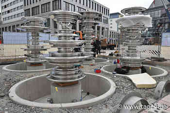 Brunnensaison in Chemnitz startet: Neuer Marktbrunnen wird mit großem Fest eingeweiht - TAG24