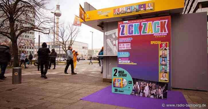 Fan-Andrang am Rammstein-Kiosk in Berlin