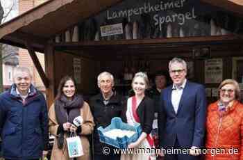 Spargel gibt's jetzt auch in Lampertheims Innenstadt - Lampertheim - Nachrichten und Informationen - Mannheimer Morgen