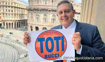 Comunali, nel simbolo della lista di Toti entra il nome di Marco Bucci - GenovaQuotidiana