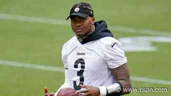 Steelers QB Haskins dies after being hit by car
