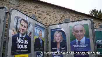 Frankreich-Wahl 2022: Abstand zwischen Le Pen und Macron schrumpft - dem Präsidenten droht Zitterpartie