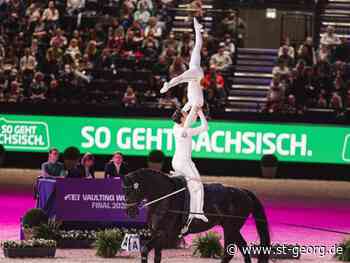 Weltcup-Finale Voltigieren 2022: Franzosen siegen im Einzel, Derks und Kay im Pas de Deux - - St.GEORG