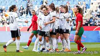 3:0 gegen Portugal: DFB-Frauen greifen nach WM-Ticket