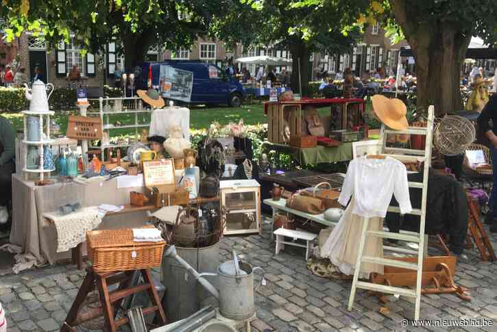 Begin september 17de keer brocantemarkt in begijnhof