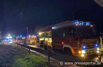 FW Konstanz: Überlandhilfe Ölwehr Konstanz