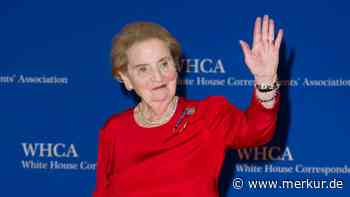 Frühere US-Außenministerin Madeleine Albright ist tot - Merkur.de