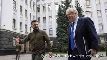 Johnson sagt der Ukraine gepanzerte Fahrzeuge und Waffen zu