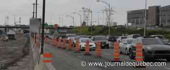 Fermeture de l’autoroute Henri-IV : congestion monstre à Québec