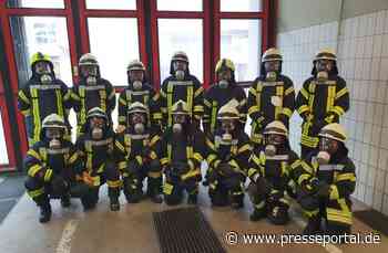 FW Konstanz: Atemschutzlehrgang 2022 der Feuerwehr Konstanz