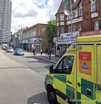 Motorbike rider rushed to hospital after collision in Wembley - Harrow Online