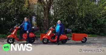 "Vespamaten" uit Genk en Diepenbeek trekken door Europa op brommertjes: "12.400 kilometer in 56 dagen" - VRT NWS