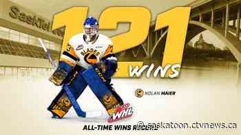 Nolan Maier surpasses 120 career wins: sets WHL record