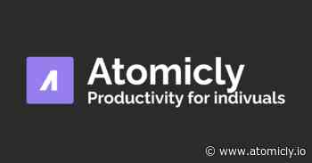 Atomicly - Productivity for individuals