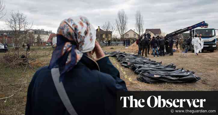 With bloodied gloves, forensic teams uncover gruesome secrets of Bucha in Ukraine