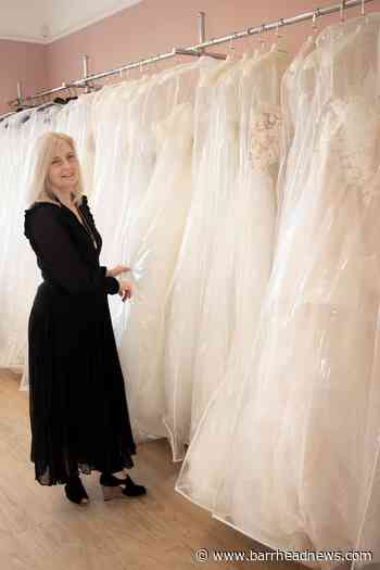 Wedding Wise donates prom dresses to Barrhead High School - Barrhead News