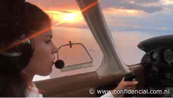 Nicaraguan aviation student in Costa Rica: "I want to be a captain" - Confidencial Nicaragua