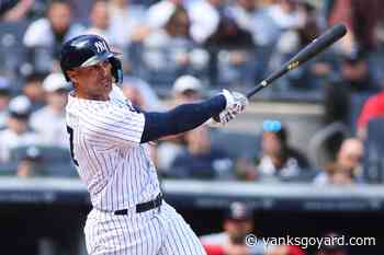 Laser beam home run from Giancarlo Stanton breaks Yankees fan’s finger - Yanks Go Yard