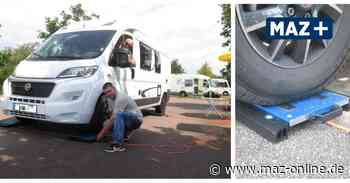 In Bad Belzig kommen Wohnmobile auf die Waage - Märkische Allgemeine Zeitung